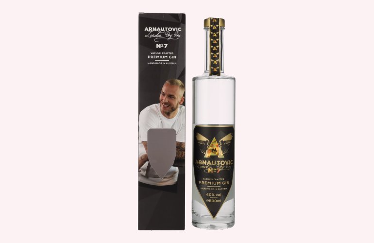 Arnautovic London Dry Gin Premium Gin No. 7 40% Vol. 0,5l in Giftbox