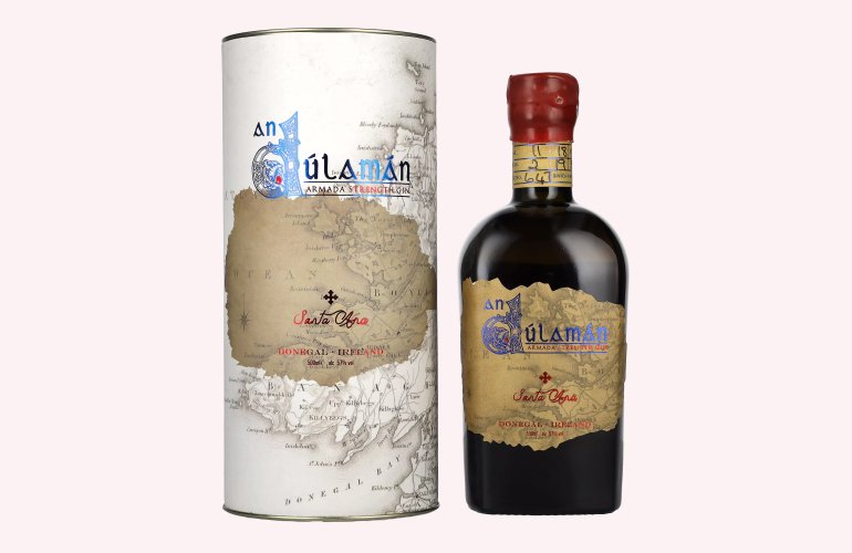 An Dúlamán SANTA ANA Armada Strength Gin 57% Vol. 0,5l in Giftbox