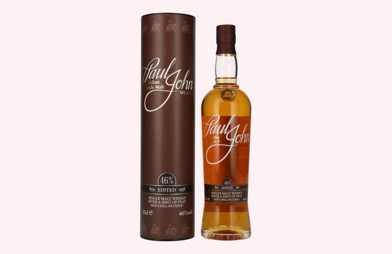 Paul John EDITED Indian Single Malt Whisky 46% Vol. 0,7l in Giftbox