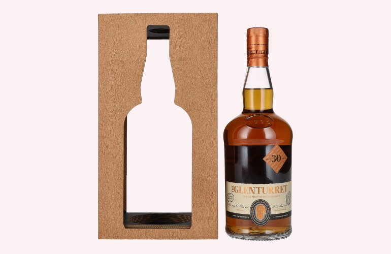 The Glenturret 30 Years Old Single Malt Scotch Whisky 43,3% Vol. 0,7l in Giftbox
