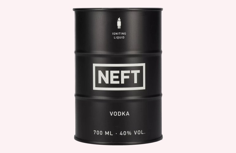 NEFT Vodka Black Barrel 40% Vol. 0,7l