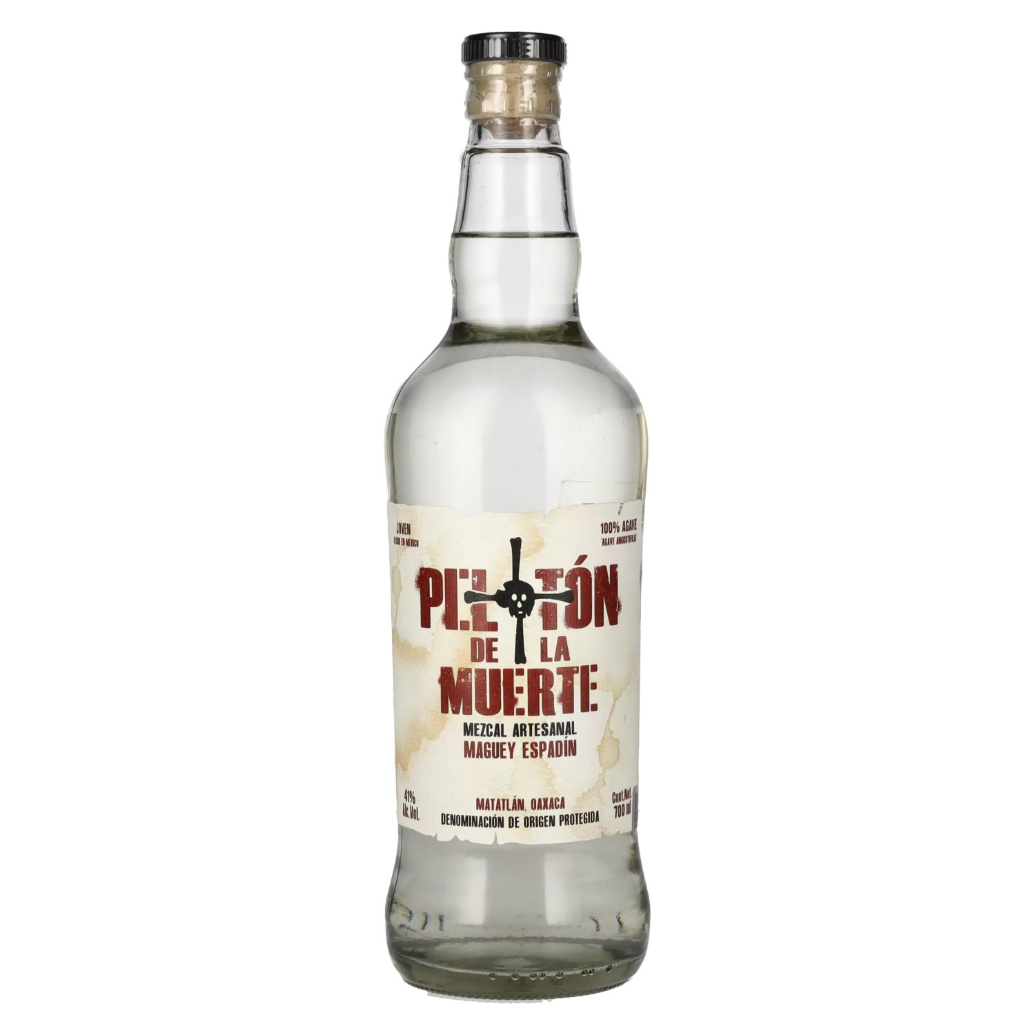 Pelotón De La Muerte Artesanal Mezcal 100 Maguey/Espadín 41 Vol. 0,7l